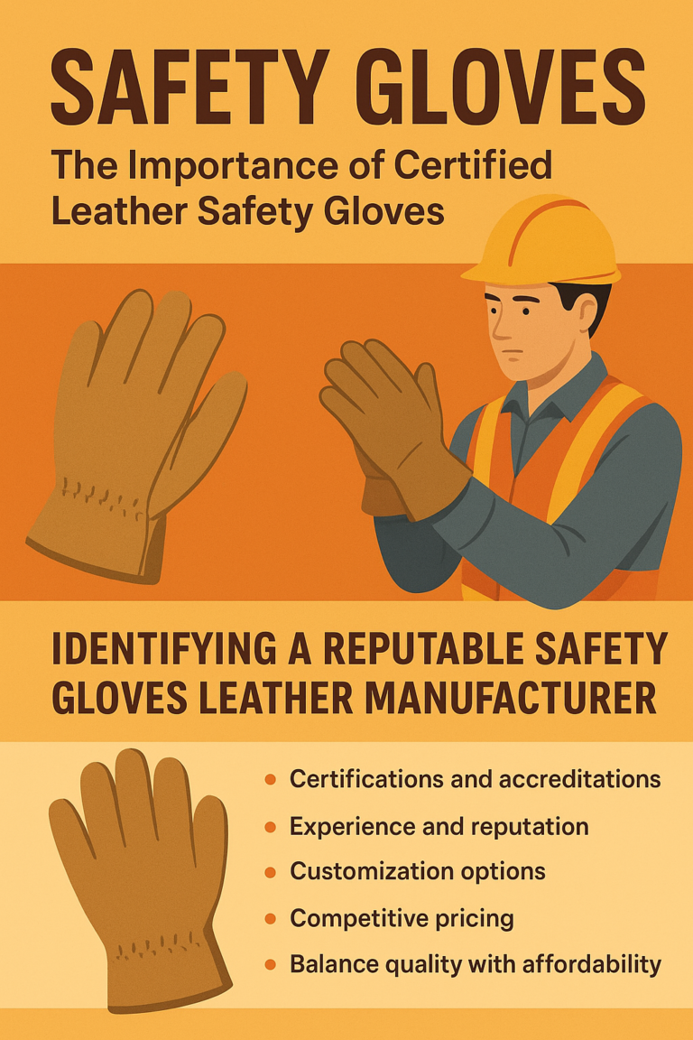 Read more about the article The Importance of Certified Leather Safety Gloves